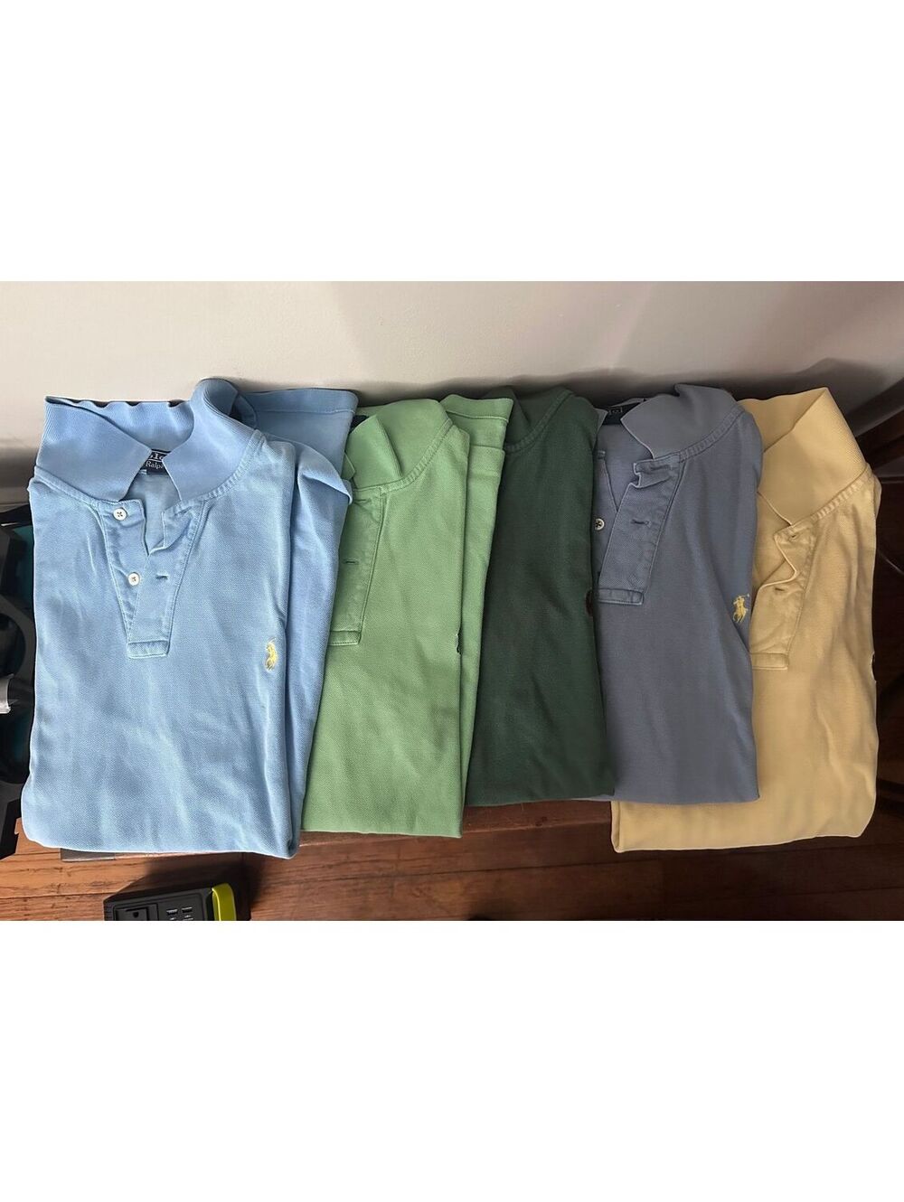 LOT of 5 XL Ralph Lauren Polos